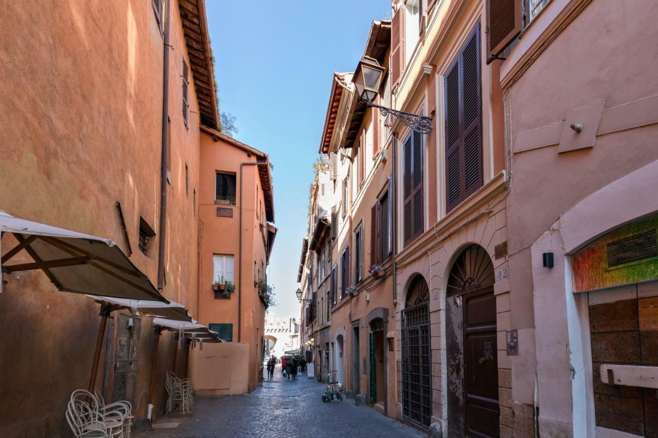 Enchanting Loft In Trastevere Roma Exterior foto